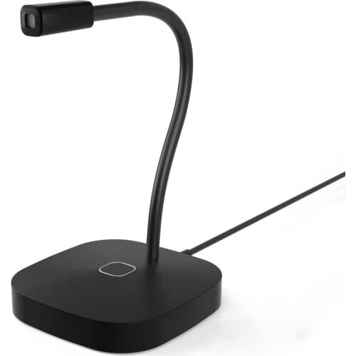 Muslady USB Computer Voice Microphone Conference Microphone Condenser Recording Mic Omnidirectional Pickup Adjustable Shaft G22