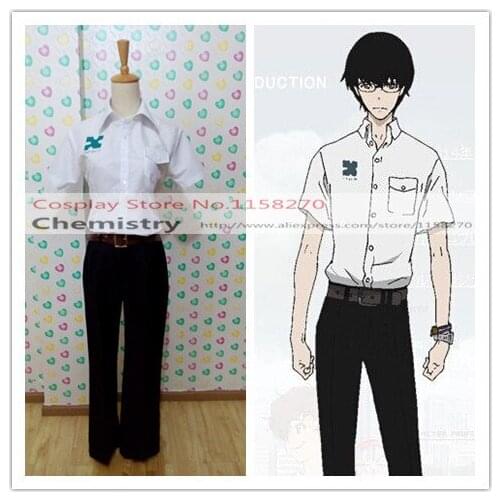 Terror in Resonance Terror in Tokyo Zankyou no Teroru Arata Kokonoe Nine Cosplay Costume