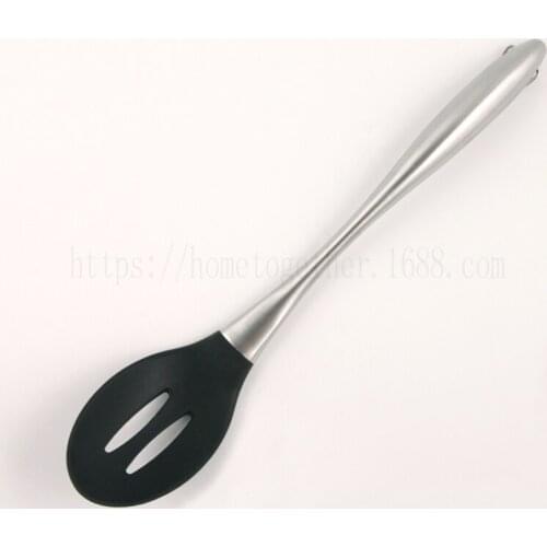 Kitchen Silicone Spoon Cooking Baking Mixing Spoon Ladle Food Grade Silicone Cooking Utensils Kitchenware