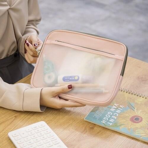 MINKYS New Arrival Kawaii Large Capacity Storage Bag For Pens Notebooks School Office Stationery Supplies