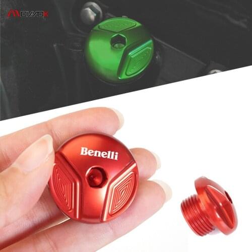 M20*1.5 Engine Oil Filler Plug for BENELLI TRK 502 Leoncino 500 200 BJ250 BJ500 502c 302s TNT 125 300 600 Motorcycle Accessories