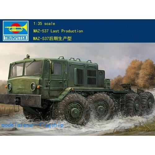 Trumpeter 1/35 01006 MAZ-537 Last Production Plastic Model Building Kit
