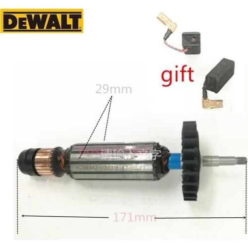 Armature Rotor for DeWALT DWE4057 DWE4056 DWE4051 DWE4050 AC220-240V Anchor