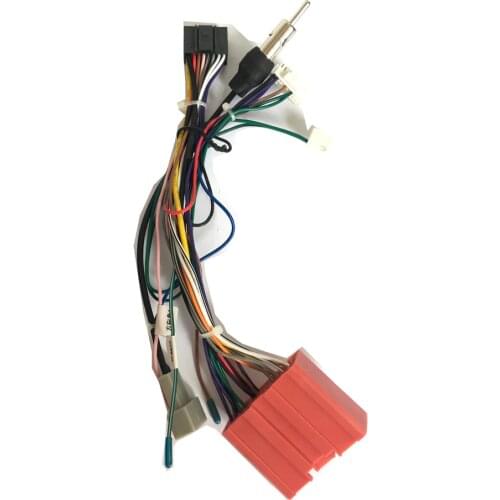 2 din Car Radio Female ISO Radio Plug Power Adapter Wiring Harness Special for Mazda 3 5 CX-5 harness power cable