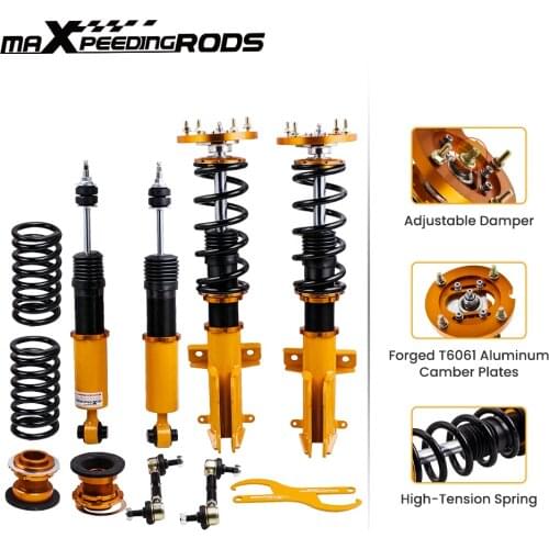 24 Ways Damper Coilovers Suspension Kits for Ford Mustang 4th 2005-2014 Coil Shocks Struts