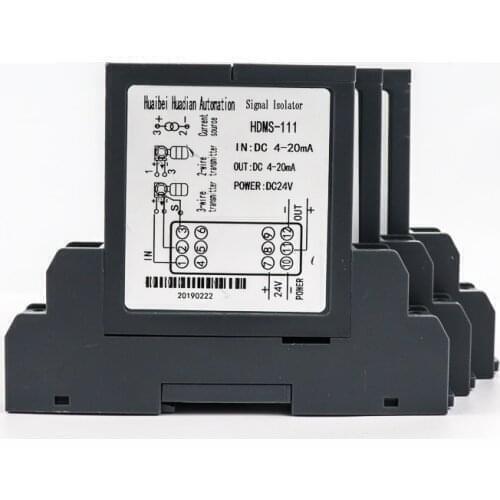 24vdc power supply 0-10v signal isolator hot plugging 4-20ma 2channels