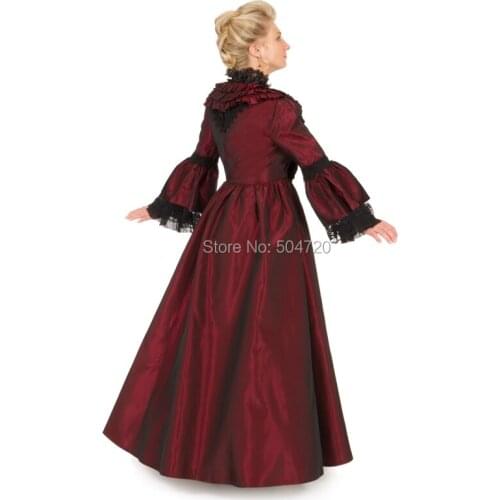 Tailored!Vintage costumes Victorian dresses Eras Regency Civil War Revolutionary Gothic Renaissance Halloween dress HL-126