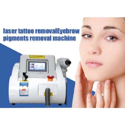 1064nm 532nm ND Yag Laser Tattoo Removal Machine Eyebrow Pigment Removal Beauty Equipment For Freckle Acne Treatment