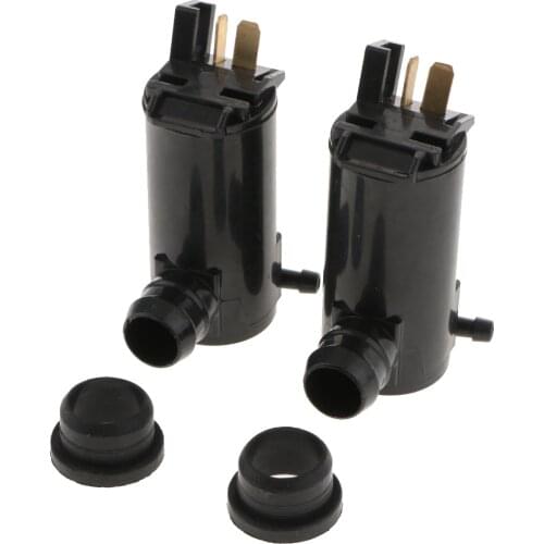 2 PCS 12V Pompa Lavavetri Bottiglia Lavavetri Parabrezza Automobile