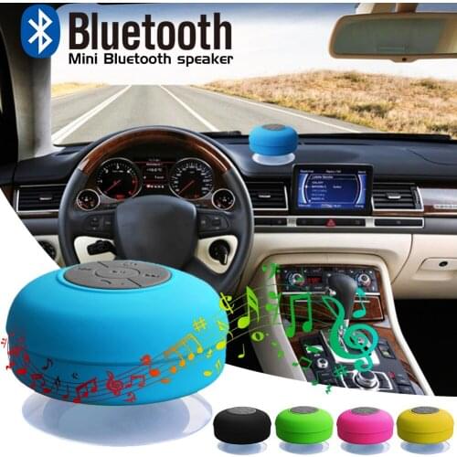 Wireless Portable Mini Altavoz Bluetooth Speaker Waterproof Handsfree Music Sound Water Car Speaker Bathroom Shower Caixa de som