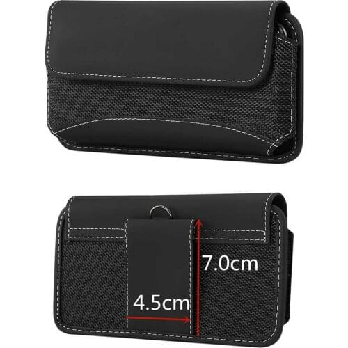 Pouch Holster Case Rugged nylon belt loop clip Fits For Samsung Galaxy S3 i9300 S4 S5 S6 S7 edge S8 S9 S10 lite plus cover case