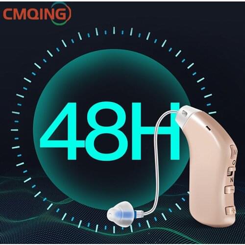 Digital Hearing Aids Rechargeable Audifonos Sound Amplifier Professional Hearing Aid BTE Hearing Device Audifonos for Deafness