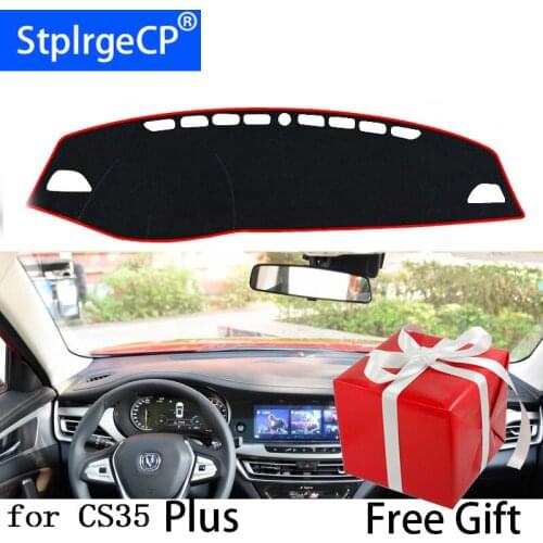 For changan cs35 plus 2018 2019 2020 dashboard mat Protective pad Shade Cushion Pad interior sticker car styling accessories