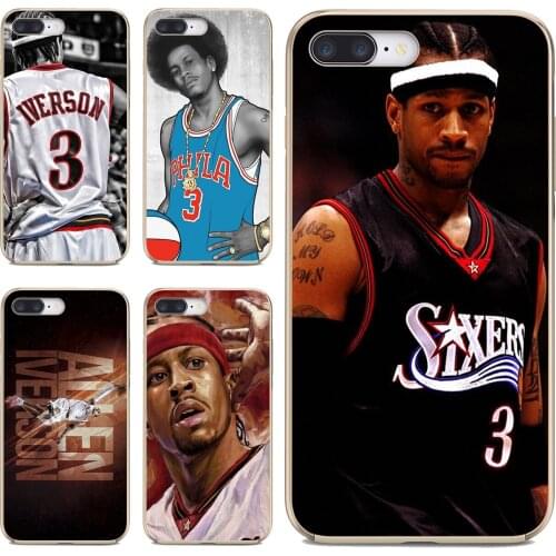 USA-ALLEN-IVERSON-THE-ANSWER For Samsung Galaxy S10E S20 FE Note 10 20 Edge Lite Plus Ultra Alpha Core Prime Soft Cases Covers