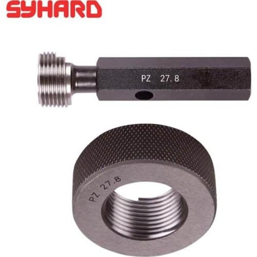 Ring gauge Plug Gauge PZ19.2 PZ27.8 PZ39 Go And No Go Thread Gauge For Gas Tanke