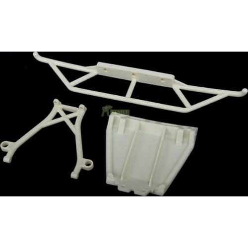 Nylon Front Bumper Set Fit for 1/5 Losi 5ive T Rovan LT KingmotorX2
