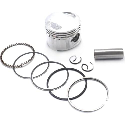 GY6 Motorcycle 60 Cylinder Kit 44mm Piston Ring 13mm Pin Ring Gasket Set for 4 stroke 50cc Scooter ATV Engine Spare Parts