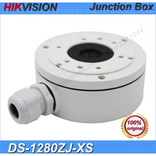 Original Hikvision Bracket DS-1280ZJ-XS Junction Box for Dome Bullet Camera DS-2CD2043G0-I DS-2CD2083G0-I DS-2CD2085G1-I ETC