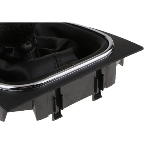 Easy Install Manual Gear Shift Knob Shifter Boot For VW Golf MK5 MK6