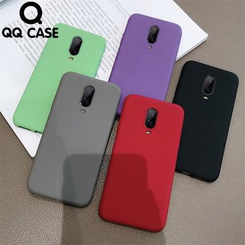 Luxury Ultra Slim Matte Phone Case For Oneplus 5 5T 6 6T 7 7T 8 8T Pro NORD Soft TPU Sandstone Slim Rubber Shockproof Case