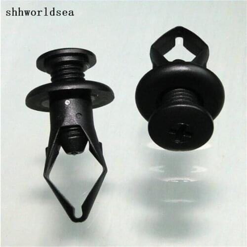 Shhworldsea auto plastic fastener Front bumper fixed card buckle for hyundai 86590-35000