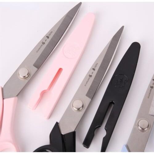High Quality Professional Stainless Steel Sewing Scissors Fabric Shears for Embroidery Cross Stitch with Cover Tailors Scissors