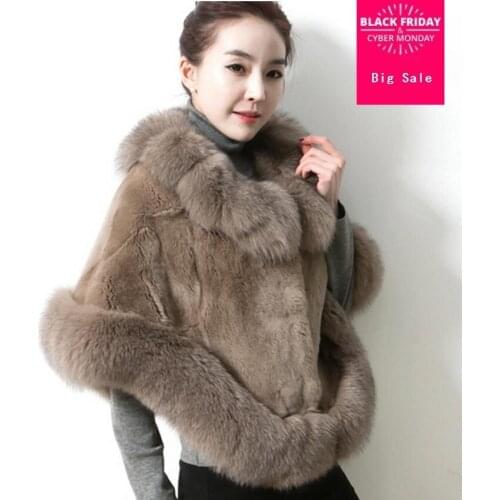 Imitation fox furs fur warm coat cloak white bride warm imitation mink shawl female wj81 free shipping thicher fur coat