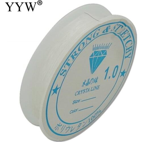 10pc/Lot 0.6mm Crystal Elastic Beading Line Cord Thread String Stretch Elastic Beading Cord Wire Thread For Diy Bracelet Jewelry