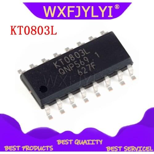 10PCS/LOT KT0803L KT0803 SOP-16 FM stereo transmitter chip 100% good