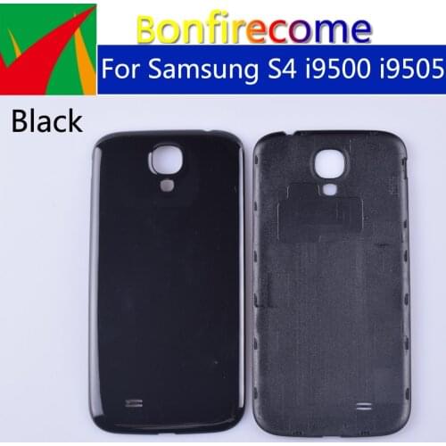 10Pcs\lot S4 Battery Back Cover For Samsung Galaxy S4 i9500 i9505 i337 SM-i9505 Rear Housing Battery Door Case Replacement Parts