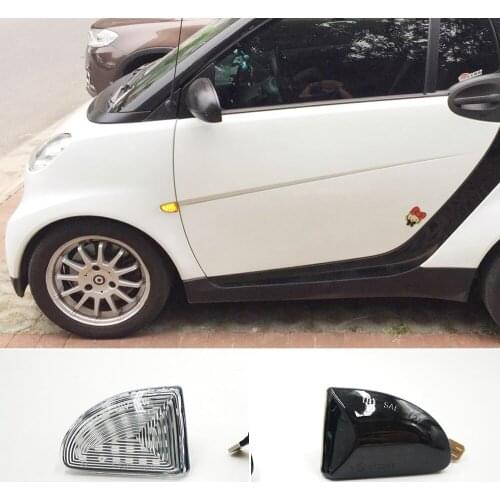 For Mercedes Smart W451 Fortwo 2007-2014 Led Dynamic Turn Signal Light Side Fender Marker Sequential Lamp