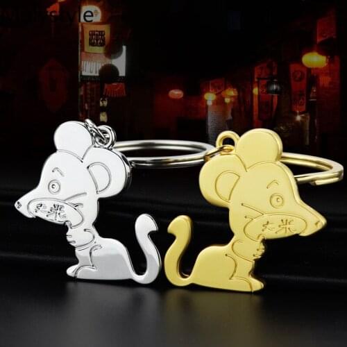 2019 Mouse Charms Keychain Key Chain & Key-Ring Holder Custom Gift For Children Kids Bag Pendant