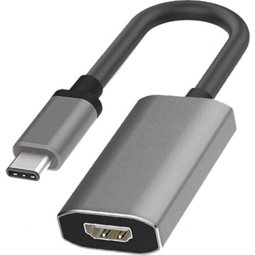 USB Type C Adapter USB 3.1 (USB-C) to HDMI-compatible Adapter Male to Female Converter for PC Computer TV Display Phone