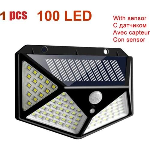 Free shipping cheap Solar Wall Light Motion Sensor Waterproof Garden Solar Power lamp Street Path yard garage cabinet lamps