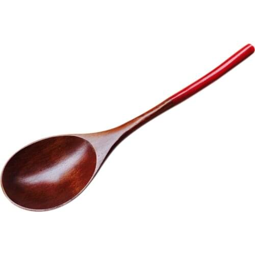 13cm / 16cm Kitchen Cooking Spoon Wooden Wood Soup Spoon Utensil Scoop Ladle