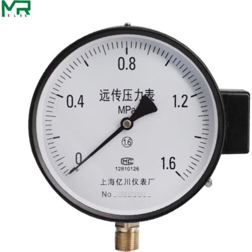 Ytz150 remote pressure gauge 0-1.6mpa pressure remote distribution frequency converter remote resistance type Pressure gauge