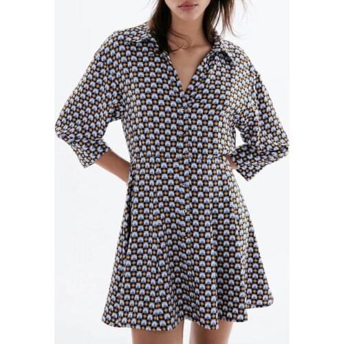 DiYiG WOMAN Fashionable Shirt Dresses