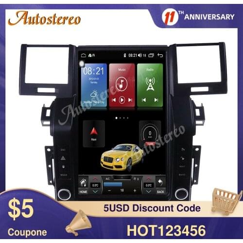 For Land Rover Range Rover Sport 2005-2009 Tesla Style Screen Android10 Car GPS Navigation Headunit Multimedia Player Auto Radio