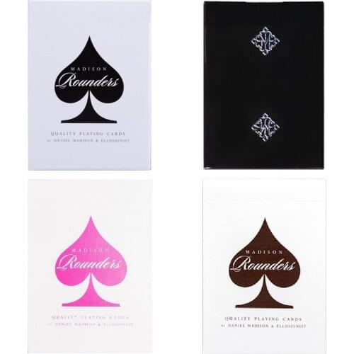 Ellusionist Madison Rounders Playing Cards USPCC Bicycle Deck Poker Size Magic Card Games Magic Tricks Props for Magician