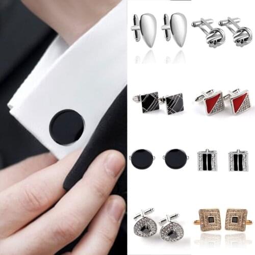 French Women Shirt Cufflink Cuffs link Button Male High Quality Luxury Wedding Formal Business Fashion Cufflinks
