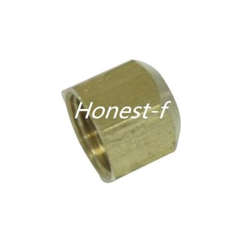 Brass 3/8" OD Flare Cap , Brass Flare Tube Fitting