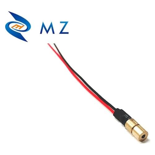 Hot Selling 4mm 650nm 5mW Industrial Grade APC Driver Red Dot Mini Laser Module
