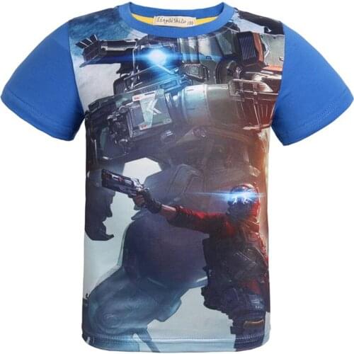 Ling Qi Shi Zu T-shirts For Boys