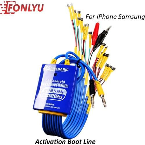 Mechanic Power Cord For iPhone 6-11 Pro Max Samsung Huawei OPPO Xiaomi Android Ios Mobile Phone Activation Boot Line Repair Tool
