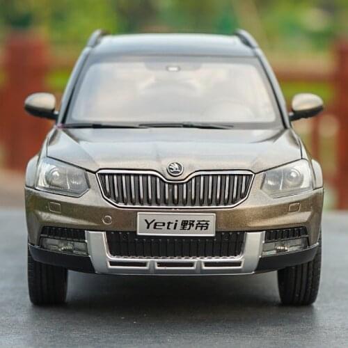 1/18 Alloy Die-casting Car Model Original Shanghai Volkswagen Skoda Wild Emperor Adult Collection Children Gifts Family Display