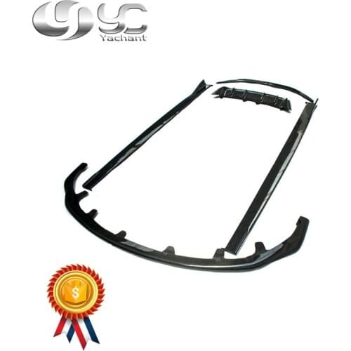 Car-Styling Carbon Fiber Body Kit Fit For 14-17 Lexus RC F Sport YC DESIGN Style Body Lip Kit Side Skirts Rear Diffuser Spoiler