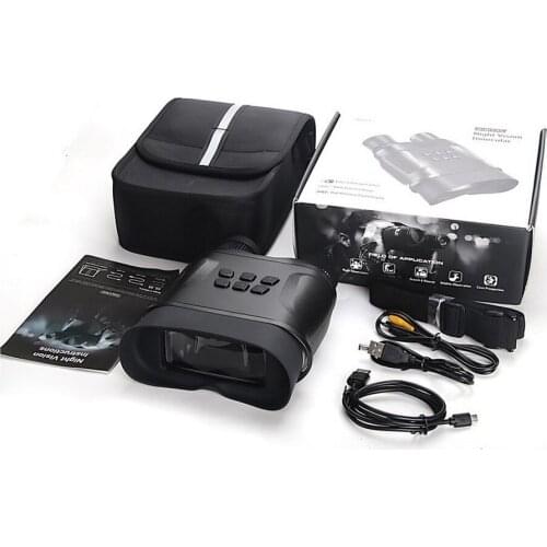 Night Vision Binoculars Digital Infrared Telescope Zoom Optics and 2.3-inch Screen Photo and Video Recording (11 Languages)