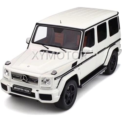 New 1:12 GT Spirit For Benz AMG G65 4HD Resin Model Car Gift Collection Ornament Display White Color