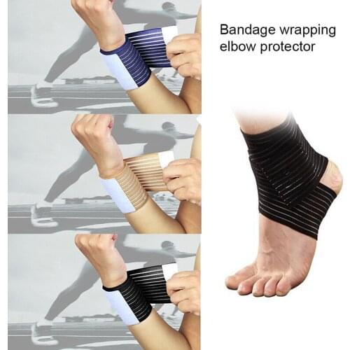 Dropship Soft Wristband Sweatband Outdoor Sports Elastic Wrist Band Tennis Basketball Hot Outdoor Sport Elastic Bandage Hand