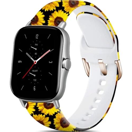 Watch Strap for Huami Amazfit GTS BIT gts 2 mini GTR 42mm Bracelet Smartwatch Silicone watchband Huami Amazfit Bip U Pro Strap